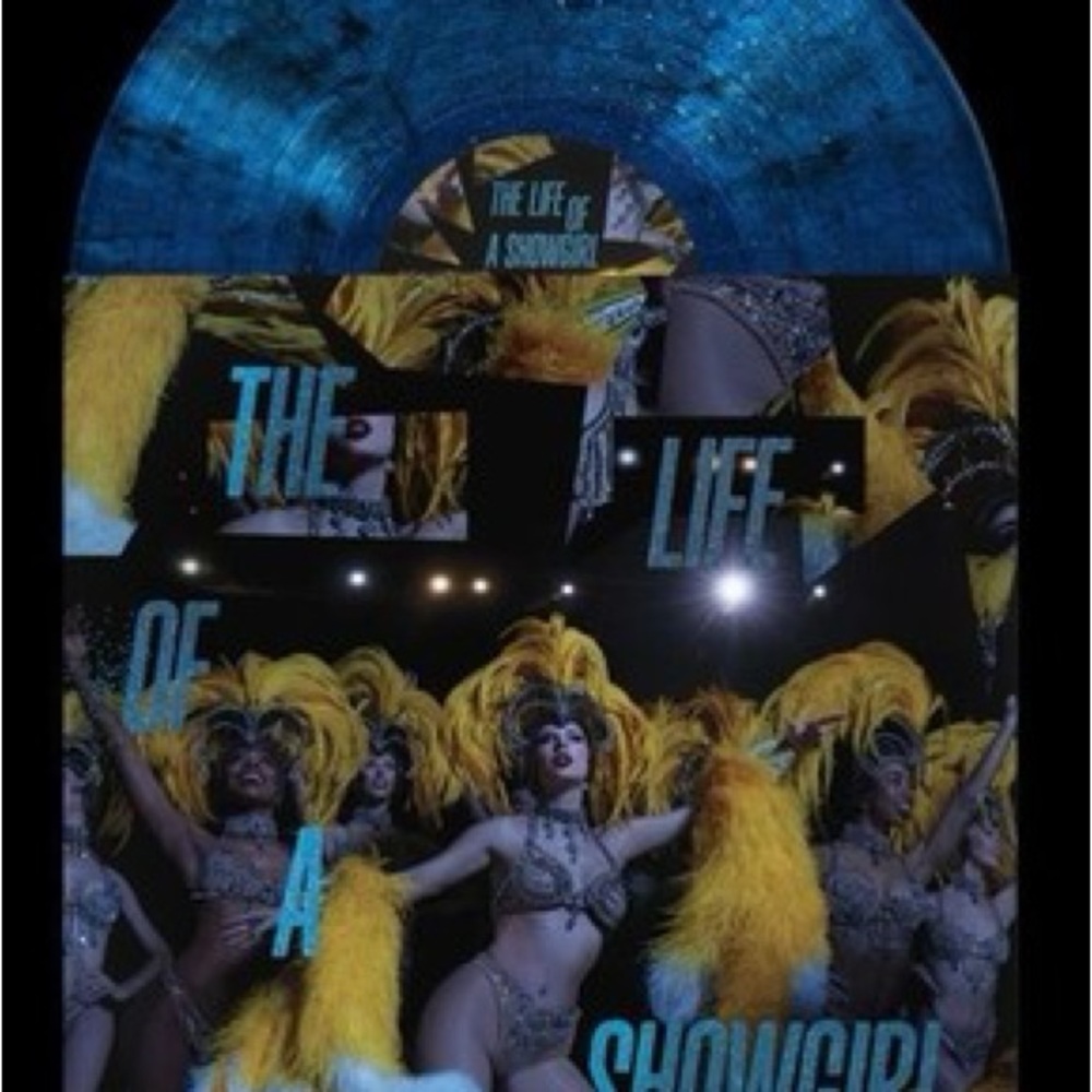 Taylor Swift Life of Showgirl Baby that’s show business Blue Sparkle ed, Sealed